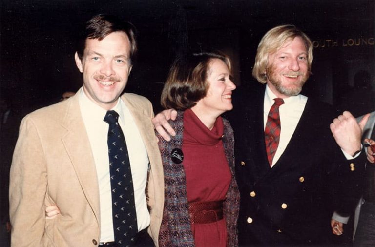 John and Joan Goddard with Paul Maxwell