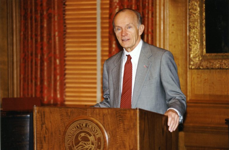 Daniel Ritchie, Chancellor University of Denver, 1997