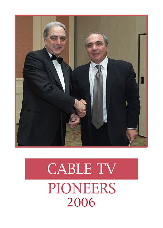 Art Dwyer & Rocco Commisso – 2006 Cable TV Pioneers dinner