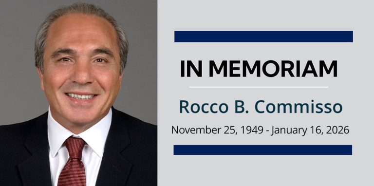 IN MEMORIAM - Rocco B. Commisso, November 25, 1949 - January 16, 2026