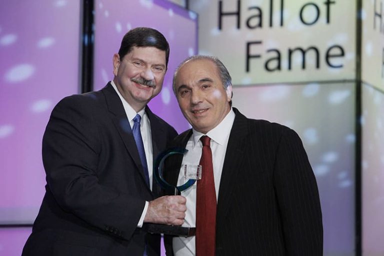 Larry Satkowiak & Rocco Commisso – 2011 Cable Hall of Fame