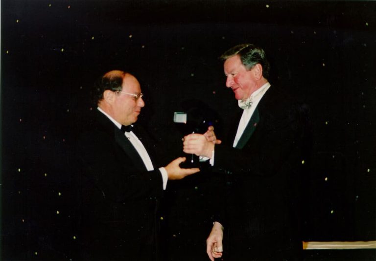 Bob Miron 2001 Cable Hall of Fame Induction