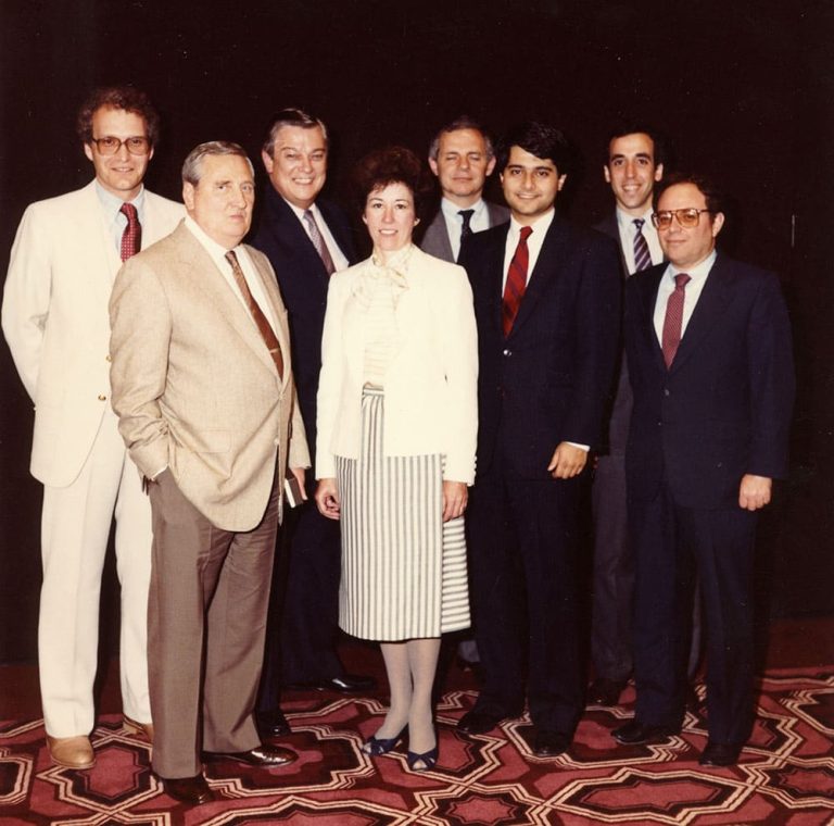 New Channels Management Staff: Bob Miron far right